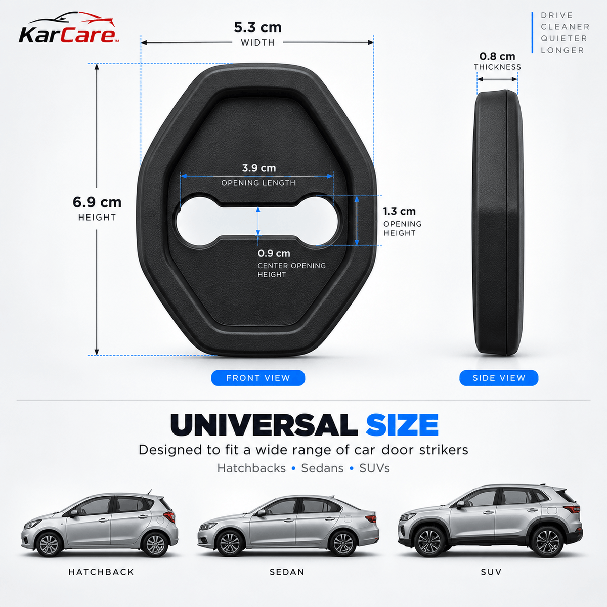 Car Door Protector - Latch Cover